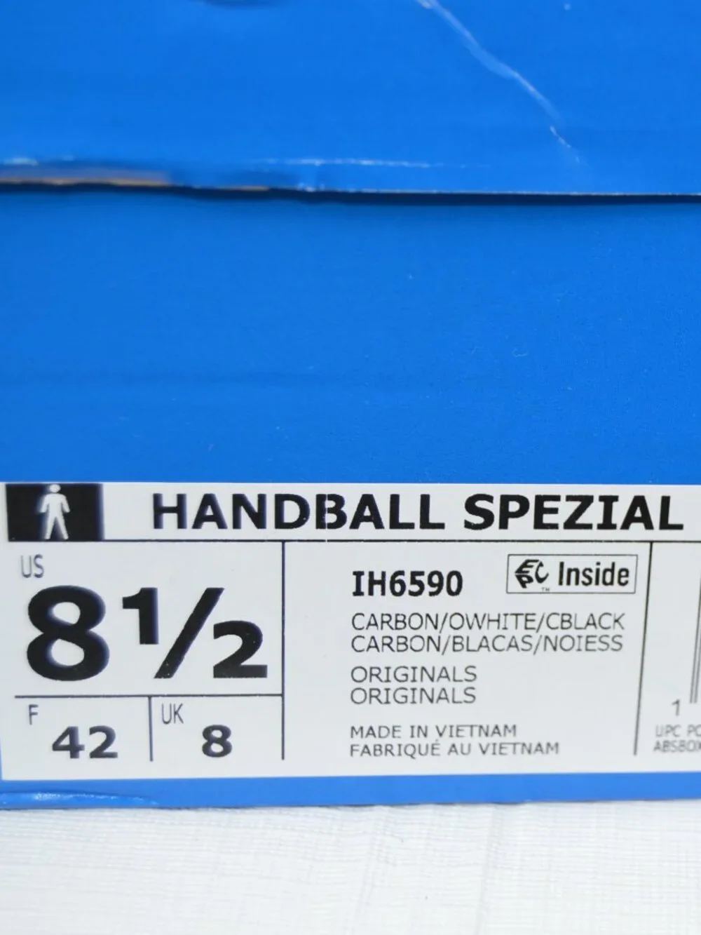 Adidas HANDBALL SPEZIAL SHOES Core Black Size 8.5 (New)